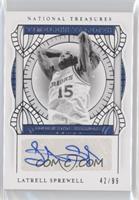 Latrell Sprewell #/99