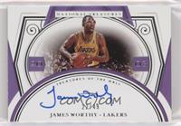 2021-22 Panini National Treasures Update - James Worthy #/49