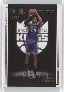 2020-21 Panini Noir - [Base] - Gold #115 - Icon Edition - Buddy Hield /10