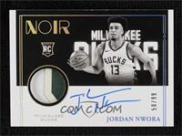 Rookie Patch Autographs Black & White - Jordan Nwora #/99