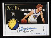 Rookie Patch Autographs Color - Nico Mannion #/99