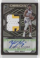 Rookie Jersey Autographs - Zeke Nnaji #/25