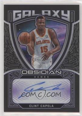 2020-21 Panini Obsidian - Galaxy Autographs - Electric Etch Purple #GAL-CLC - Clint Capela /75