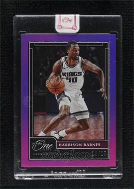 2020-21 Panini One and One - [Base] - Purple #74 - Harrison Barnes /25 [Uncirculated]