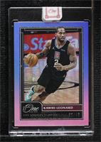 Kawhi Leonard [Uncirculated] #/99