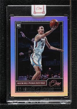 2020-21 Panini One and One - [Base] #126 - Rookies - Aleksej Pokusevski /99 [Uncirculated]