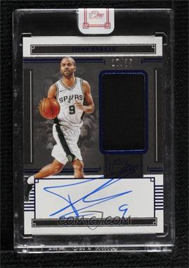 2020-21 Panini One and One - Jersey Autographs - Blue #JA-TPK - Tony Parker /35 [Uncirculated]