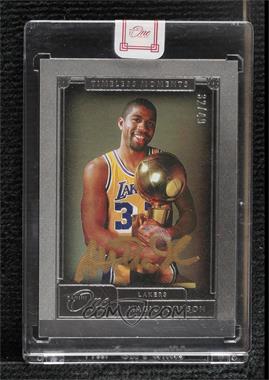 2020-21 Panini One and One - Timeless Moments Autographs #TML-MJN - Magic Johnson /49 [Uncirculated]