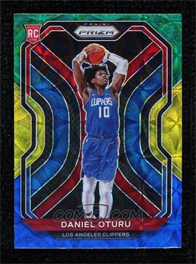 2020-21 Panini Prizm - [Base] - Choice Blue Yellow & Green Prizm #279 - Daniel Oturu