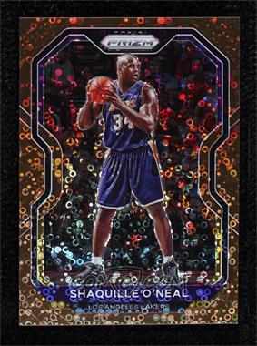 2020-21 Panini Prizm - [Base] - Fast Break Bronze Prizm #207 - Shaquille O'Neal /20