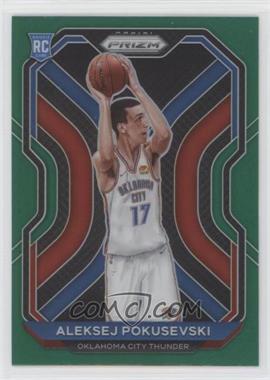 2020-21 Panini Prizm - [Base] - Green Prizm #264 - Aleksej Pokusevski