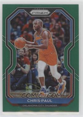 2020-21 Panini Prizm - [Base] - Green Prizm #93 - Chris Paul