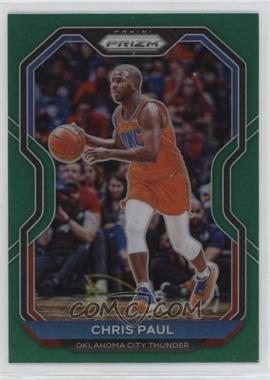 2020-21 Panini Prizm - [Base] - Green Prizm #93 - Chris Paul