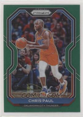 2020-21 Panini Prizm - [Base] - Green Prizm #93 - Chris Paul