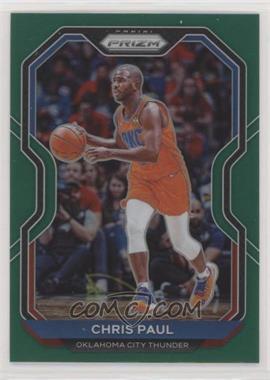 2020-21 Panini Prizm - [Base] - Green Prizm #93 - Chris Paul