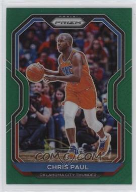 2020-21 Panini Prizm - [Base] - Green Prizm #93 - Chris Paul