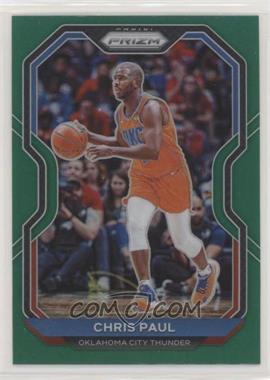 2020-21 Panini Prizm - [Base] - Green Prizm #93 - Chris Paul