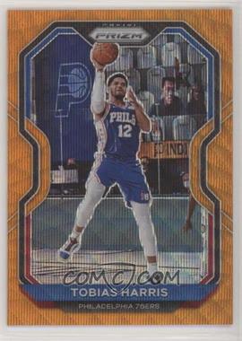 2020-21 Panini Prizm - [Base] - Orange Wave Prizm #202 - Tobias Harris /60