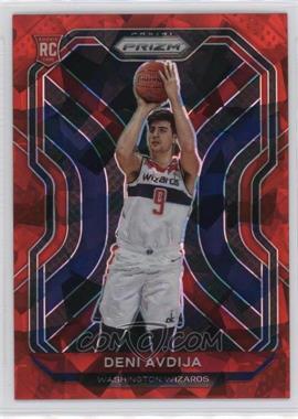 2020-21 Panini Prizm - [Base] - Red Ice Prizm #290 - Deni Avdija