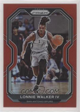 2020-21 Panini Prizm - [Base] - Red Prizm #142 - Lonnie Walker IV /299