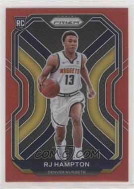 2020-21 Panini Prizm - [Base] - Red Prizm #286 - RJ Hampton /299