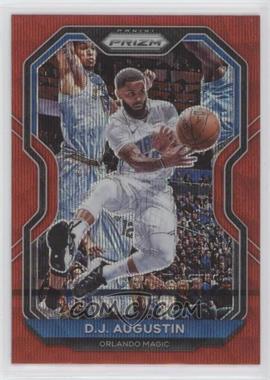 2020-21 Panini Prizm - [Base] - Ruby Wave Prizm #161 - D.J. Augustin