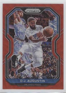 2020-21 Panini Prizm - [Base] - Ruby Wave Prizm #161 - D.J. Augustin