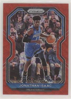 2020-21 Panini Prizm - [Base] - Ruby Wave Prizm #250 - Jonathan Isaac