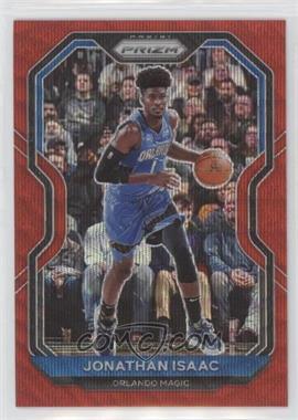 2020-21 Panini Prizm - [Base] - Ruby Wave Prizm #250 - Jonathan Isaac