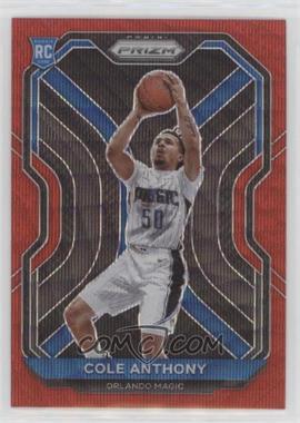 2020-21 Panini Prizm - [Base] - Ruby Wave Prizm #292 - Cole Anthony