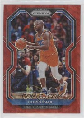 2020-21 Panini Prizm - [Base] - Ruby Wave Prizm #93 - Chris Paul