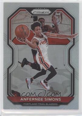 2020-21 Panini Prizm - [Base] - Silver Prizm #24 - Anfernee Simons