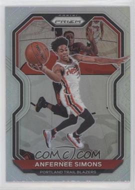 2020-21 Panini Prizm - [Base] - Silver Prizm #24 - Anfernee Simons