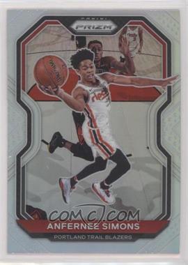 2020-21 Panini Prizm - [Base] - Silver Prizm #24 - Anfernee Simons