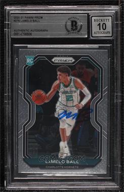 2020-21 Panini Prizm - [Base] #278.1 - LaMelo Ball [BAS BGS Authentic]