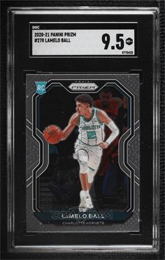 2020-21 Panini Prizm - [Base] #278.1 - LaMelo Ball [SGC 9.5 Mint+]