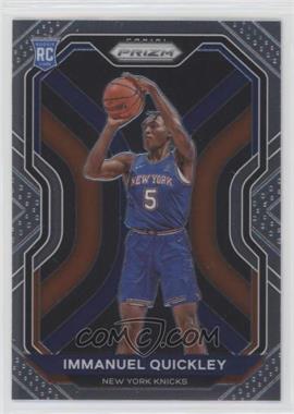 2020-21 Panini Prizm - [Base] #296 - Immanuel Quickley