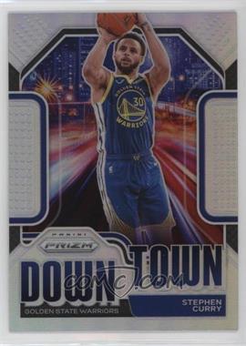 2020-21 Panini Prizm - Downtown Bound - Silver Prizm #9 - Stephen Curry