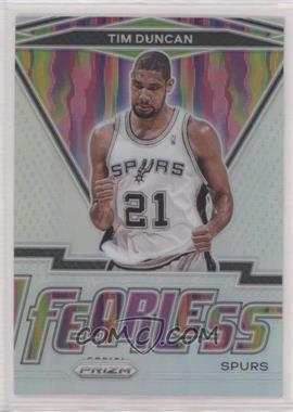 2020-21 Panini Prizm - Fearless - Silver Prizm #3 - Tim Duncan