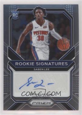 2020-21 Panini Prizm - Rookie Signatures #RS-SLE - Saben Lee