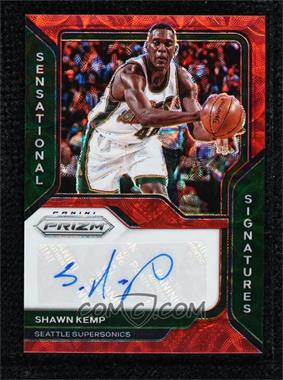 2020-21 Panini Prizm - Sensational Signatures - Choice Prizm #SS-SKE - Shawn Kemp