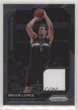 2020-21 Panini Prizm - Sensational Swatches #SSW-BLP - Brook Lopez