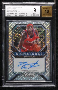 2020-21 Panini Prizm - Signatures - Mojo Prizm #SI-DML - Darius Miles /25 [BGS 9 MINT]