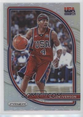 2020-21 Panini Prizm - USA Basketball - Silver Prizm #1 - Allen Iverson