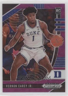 2020-21 Panini Prizm Draft Picks - [Base] - Purple Wave Prizm #67 - Vernon Carey Jr.