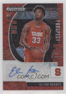 2020-21 Panini Prizm Draft Picks - Prospect Autographs - Choice Red Prizm #PA-EH - Elijah Hughes /88