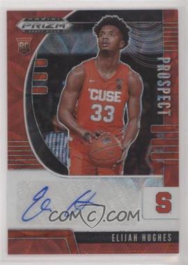 2020-21 Panini Prizm Draft Picks - Prospect Autographs - Choice Red Prizm #PA-EH - Elijah Hughes /88