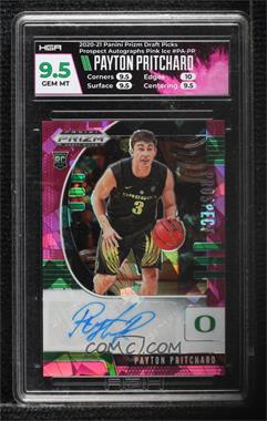 2020-21 Panini Prizm Draft Picks - Prospect Autographs - Pink Ice Prizm #PA-PP - Payton Pritchard [HGA 9.5 GEM MINT]