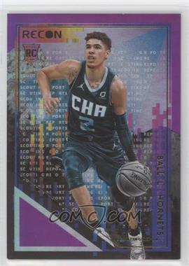 2020-21 Panini Recon - Scouting Reports - Purple #1 - LaMelo Ball /49