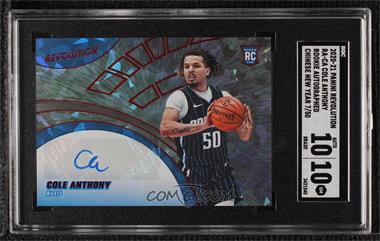 2020-21 Panini Revolution - Rookie Autographs - Chinese New Year #RA-CA - Cole Anthony /50 [SGC 10 GEM]